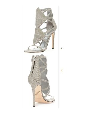 B Brian Atwood Luanna Mixed Media Stilletos
